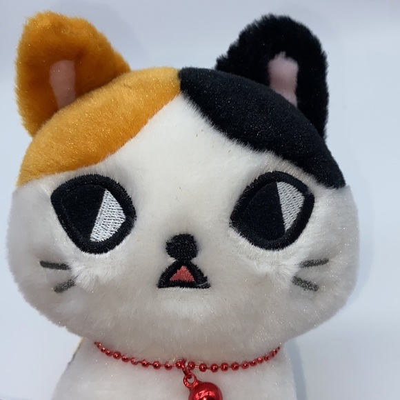 Calico Amuse Plush Stuffed Animal Cat Chinese Kitty - Picture 4 of 11